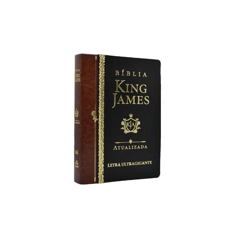 BÍBLIA KING JAMES LETRA ULTRAGIGANTE PRETA