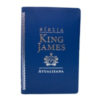 BÍBLIA KING JAMES SLIM LUXO AZUL
