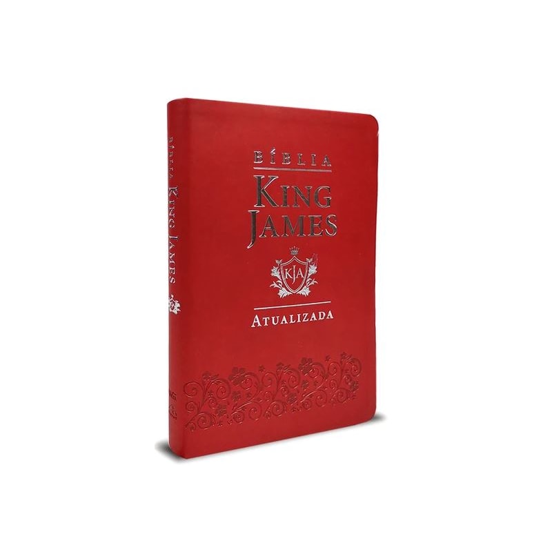 BÍBLIA KING JAMES SLIM LUXO VINHO