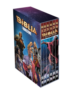 BÍBLIA KINGSTONE - BOX COM 6 VOLUMES: BÍBLIA COMPLETA EM QUADRINHOS