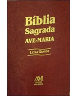 BÍBLIA LETRA GRANDE - MARROM