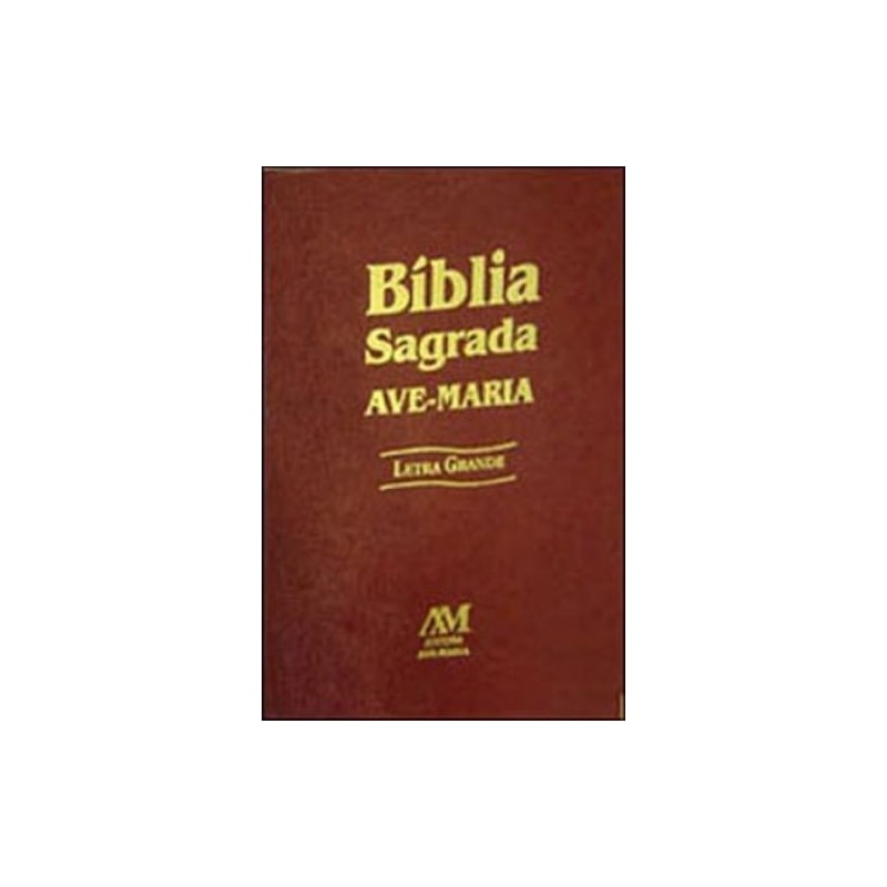BÍBLIA LETRA GRANDE - MARROM