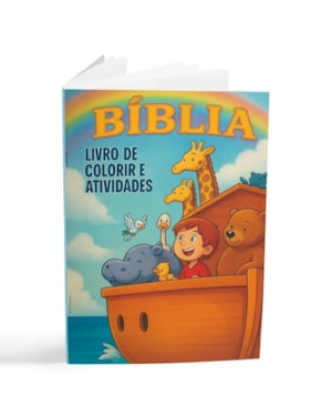 BÍBLIA LIVRO DE COLORIR E ATIVIDADES