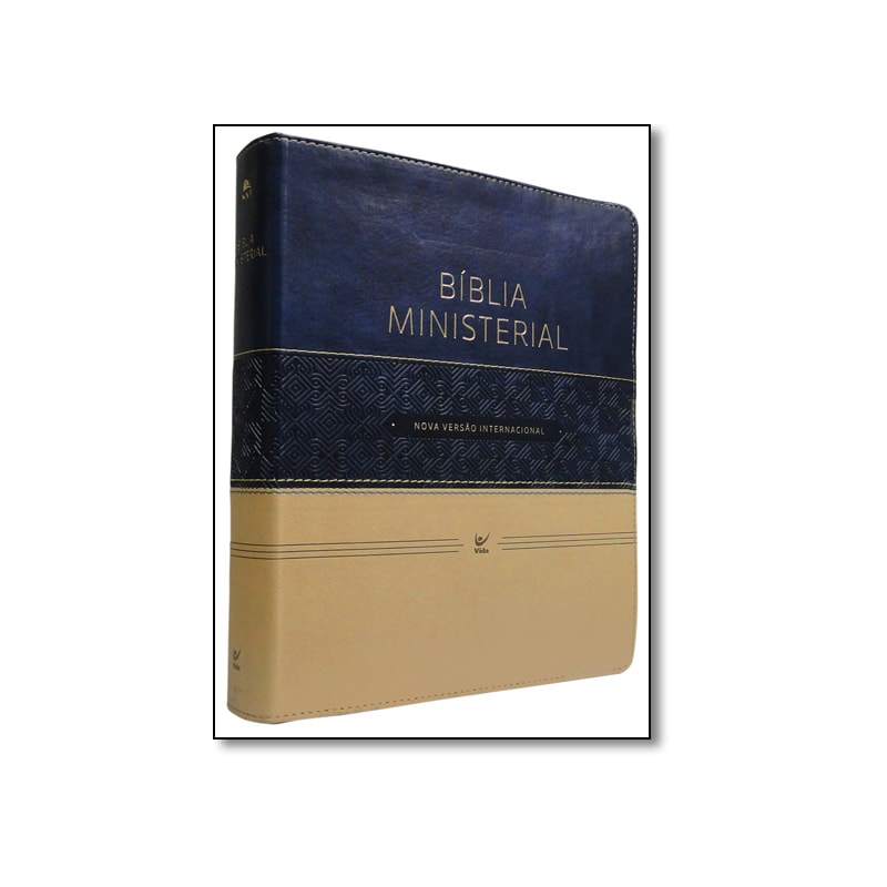 Bíblia ministerial - NVI - Azul e bege
