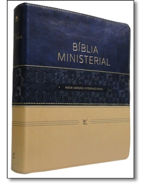 Bíblia ministerial - NVI - Azul e bege
