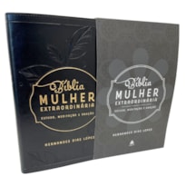 BÍBLIA MULHER EXTRAORDINÁRIA - ESTUDO, MEDITAÇÃO E ORAÇÃO - PRETA: HERNANDES DIAS LOPES