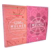 BÍBLIA MULHER EXTRAORDINÁRIA - ESTUDO, MEDITAÇÃO E ORAÇÃO - ROSA: HERNANDES DIAS LOPES