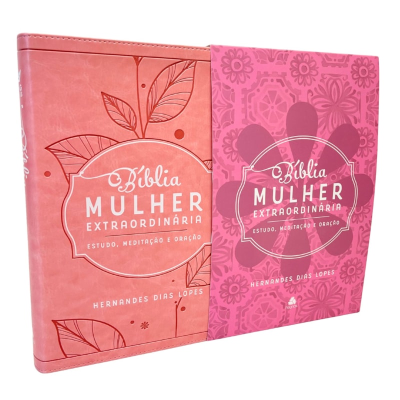 Bíblia mulher extraordinária - Estudo, Meditação e Oração - Rosa: hernandes dias lopes