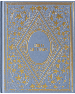 Bíblia Mulheres NAA - 1 Coluna Capa Dura Vintage Azul: Por Viviane Martinello