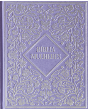 Bíblia Mulheres NVT - Uma Coluna Capa Dura Vintage Roxa: Por Viviane Martinello