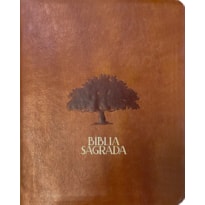 BÍBLIA MULHERES NVT - UMA COLUNA - FIGUEIRA CARAMELO