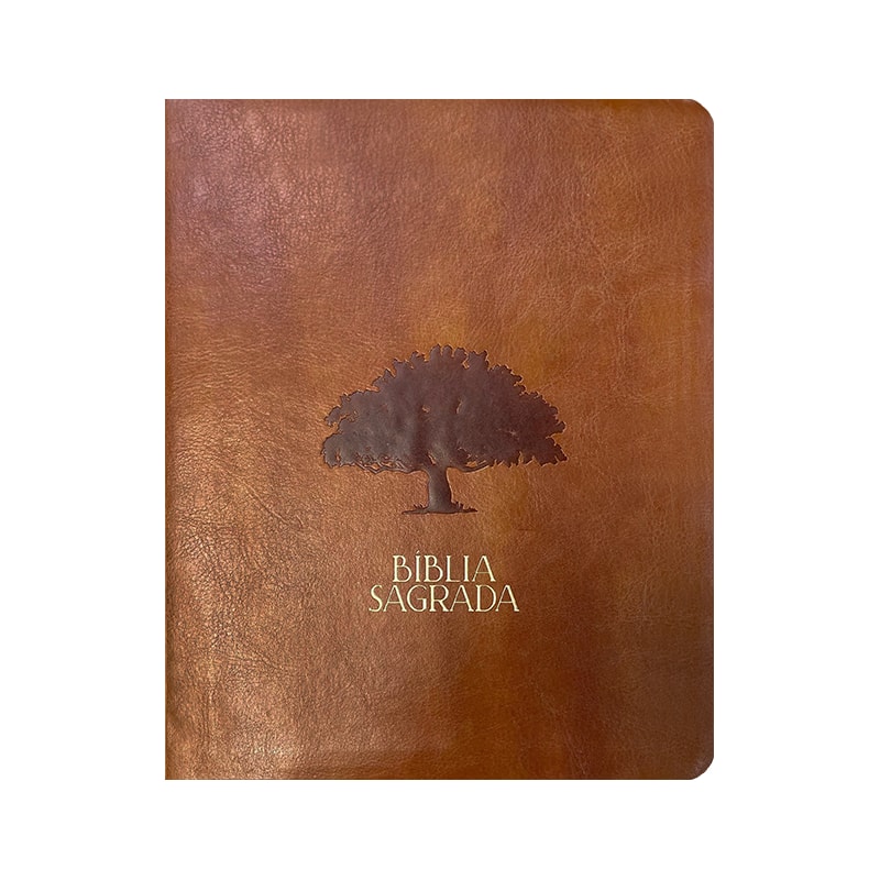 Bíblia Mulheres NVT - Uma Coluna - FIGUEIRA Caramelo