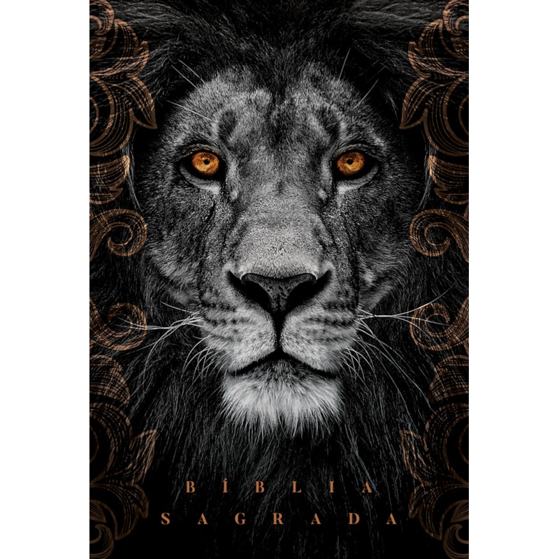 BÍBLIA NAA LEÃO CINZA - NOVA ALMEIDA ATUALIZADA