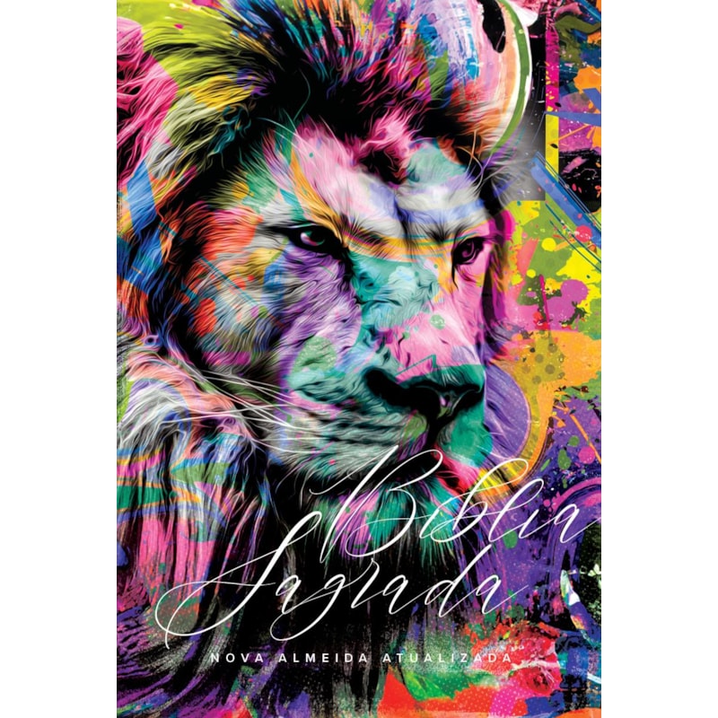 BÍBLIA NAA LEÃO COLORIDO: NOVA ALMEIDA ATUALIZADA
