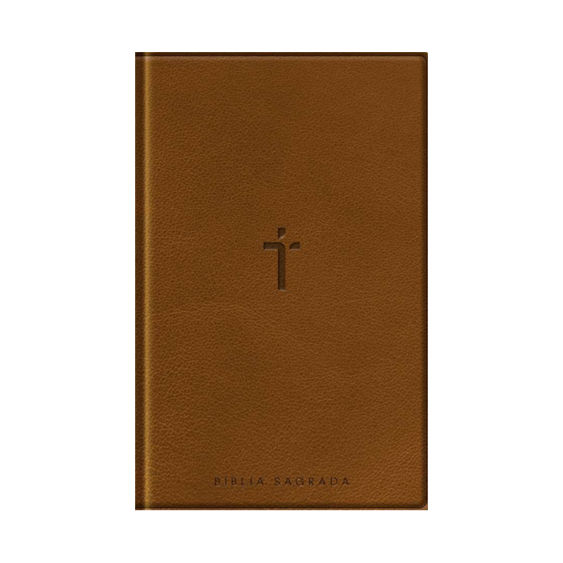 Bíblia NAA - Letra Gigante - Marrom