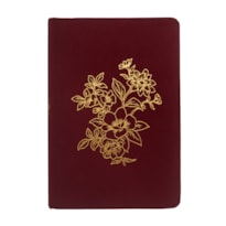 BÍBLIA NVI BIBLE JOURNALING, LETRA TRADICIONAL, FONTE LEITURA PERFEITA, COM ESPAÇO PARA ANOTAÇÕES, CAPA DURA COM TECIDO VINHO, FALEI COM AMOR: BÍBLIA SAGRADA NOVA VERSÃO INTERNACIONAL