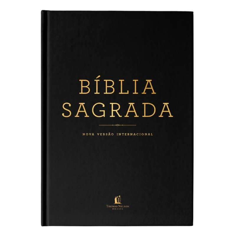 BÍBLIA NVI, CAPA DURA, PRETA, ECONÔMICA, CLÁSSICA
