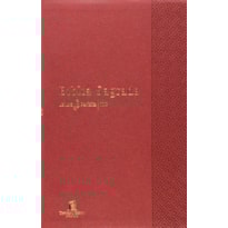 BÍBLIA NVI, CAPA LUXO VERMELHO, LEITURA PERFEITA