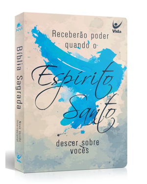 Bíblia NVI - Capa Semiluxo - Espírito Santo