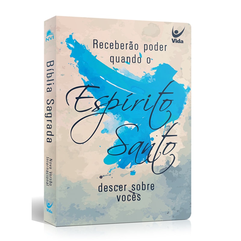 Bíblia NVI - Capa Semiluxo - Espírito Santo