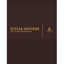 BÍBLIA NVI COM ESPAÇO PARA ANOTAÇÕES, CAPA LUXO MARROM, LEITURA PERFEITA