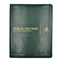 BÍBLIA NVI COM ESPAÇO PARA ANOTAÇÕES, CAPA LUXO VERDE, LEITURA PERFEITA