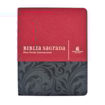 BÍBLIA NVI COM ESPAÇO PARA ANOTAÇÕES, CAPA LUXO VERMELHA, LEITURA PERFEITA