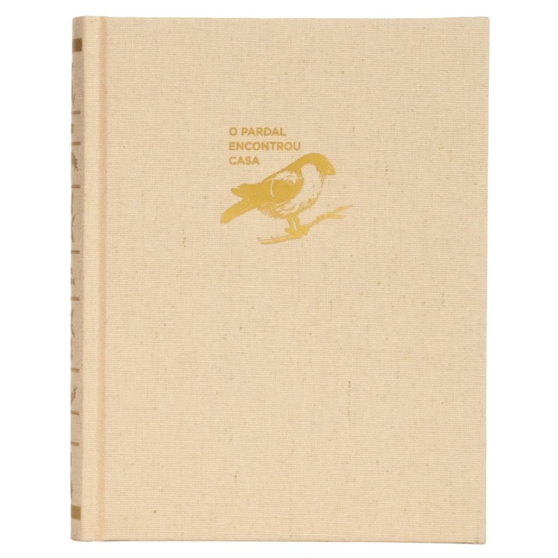 BÍBLIA NVI COM ESPAÇO PARA ANOTAÇÕES, TECIDO SOBRE CAPA DURA, PARDAL, LEITURA PERFEITA