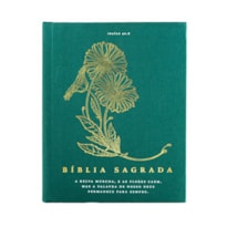 BÍBLIA NVI COM ESPAÇO PARA ANOTAÇÕES, TECIDO SOBRE CAPA DURA, RAMALHETE, LEITURA PERFEITA