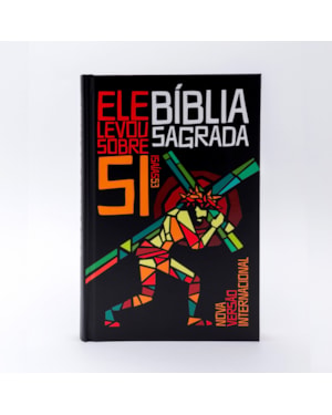 BÍBLIA NVI ECONÔMICA, CAPA DURA, CALVÁRIO