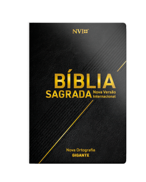 BÍBLIA NVI GIGANTE LUXO PRETA