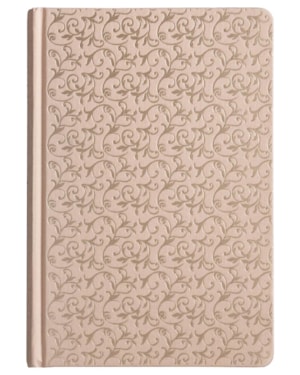 BÍBLIA NVI, LETRA GIGANTE, FONTE LEITURA PERFEITA, CAPA DURA COM TECIDO FLORES
