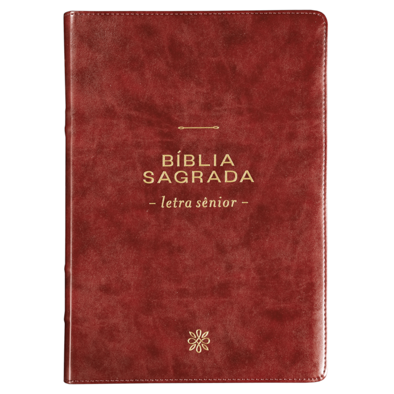 BÍBLIA NVI, LETRA SÊNIOR, FONTE LEITURA PERFEIRA, CAPA LUXO VINHO