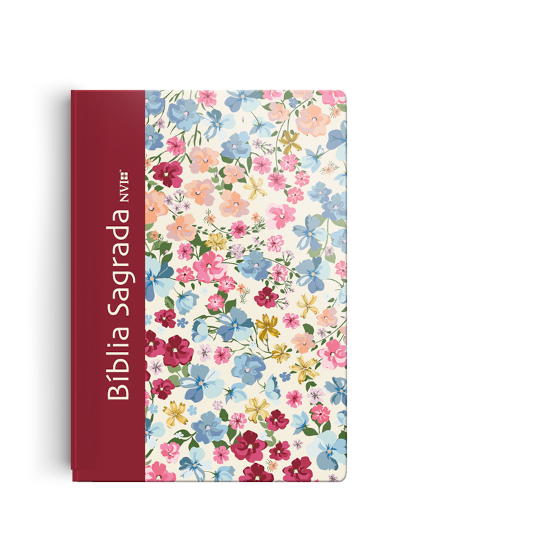 BÍBLIA NVI SLIM COMPACTA FLORAL: MAIS LEVE, MAIS PRÁTICA MESMO CONTEÚDO!