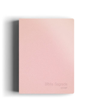 BÍBLIA NVI SLIM COMPACTA LUXO NUDE: MAIS LEVE, MAIS PRÁTICA MESMO CONTEÚDO!