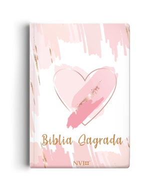 BÍBLIA NVI SLIM SEMI LUXO - PINCELADAS DE AMOR: MAIS LEVE E MAIS PRÁTICA