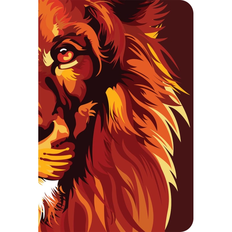 BÍBLIA NVT 960 LION COLORS FIRE - LETRA NORMAL - NOVA VERSÃO TRANSFORMADORA