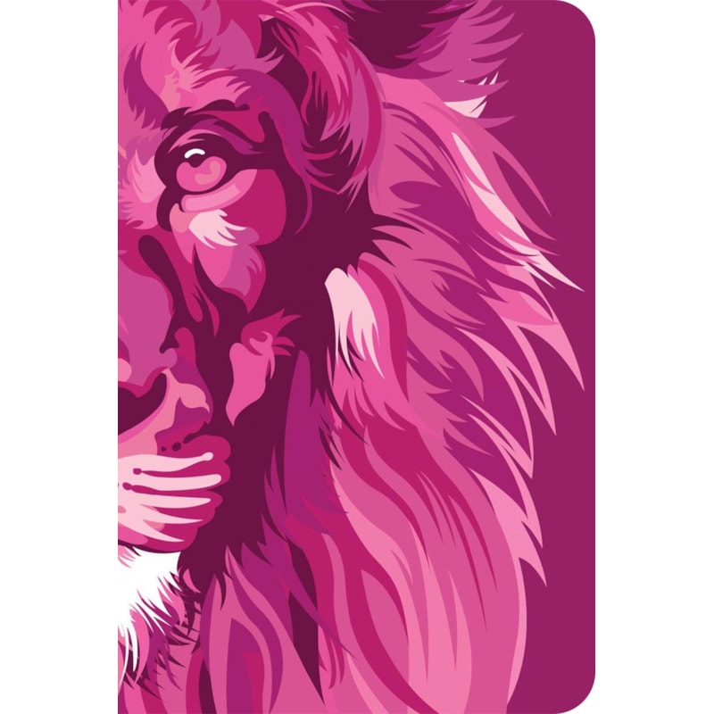 BÍBLIA NVT 960 LION COLORS PINK - LETRA NORMAL - NOVA VERSÃO TRANSFORMADORA