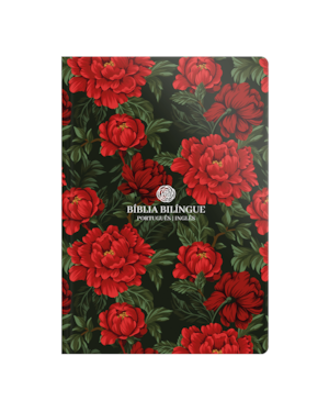 BÍBLIA NVT BILÍNGUE - ESPECIAL - AROMA DE ROSAS
