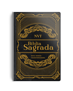BÍBLIA NVT - CAPA SEMI LUXO PRETA