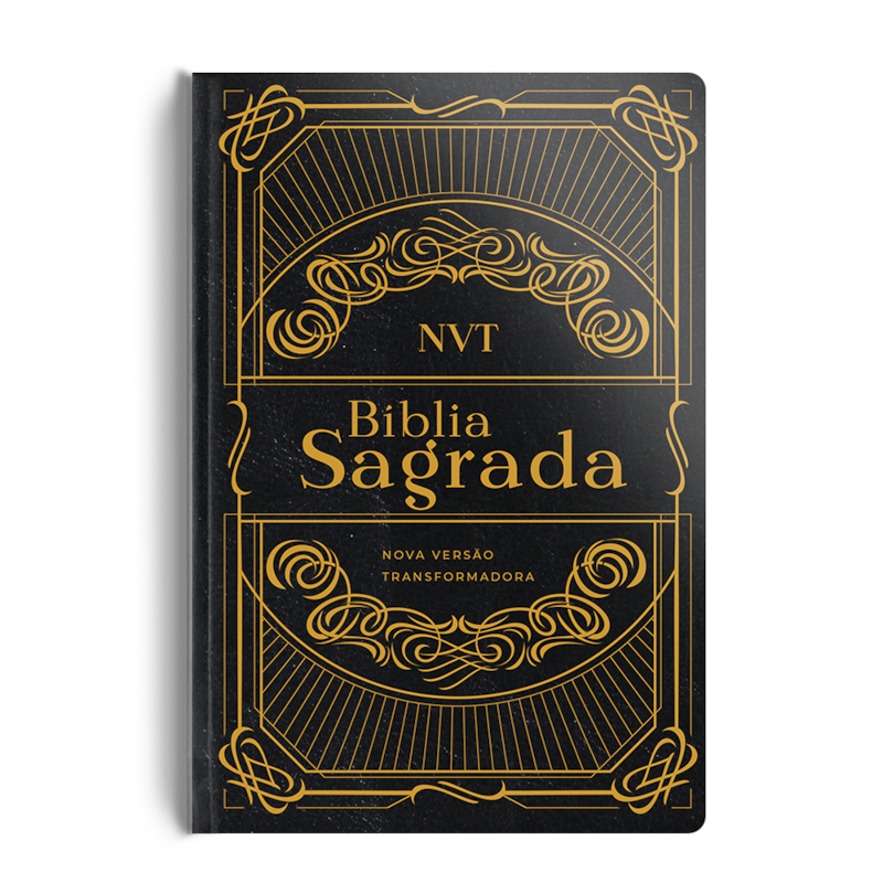BÍBLIA NVT - CAPA SEMI LUXO PRETA