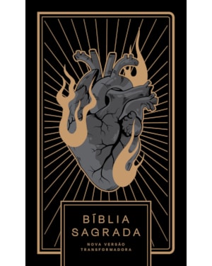 BÍBLIA NVT CORAÇÃO ALL BLACK - LETRA NORMAL: NOVA VERSÃO TRANSFORMADORA