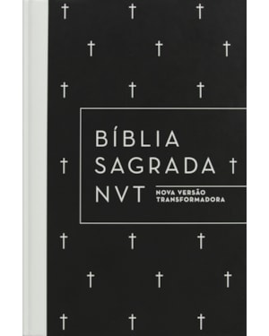 BÍBLIA NVT - CRUZ (LETRA NORMAL/CAPA DURA)