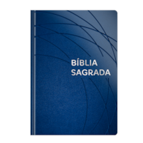 BÍBLIA NVT GRANDE - LUXO ESPECIAL - AZUL ROYAL
