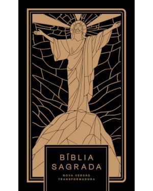 BÍBLIA NVT JESUS ALL BLACK - LETRA NORMAL: NOVA VERSÃO TRANSFORMADORA