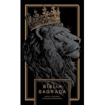 BÍBLIA NVT LEÃO ALL BLACK - LETRA NORMAL: NOVA VERSÃO TRANSFORMADORA