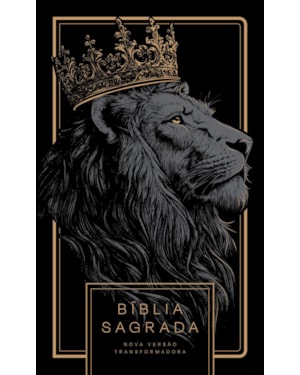 BÍBLIA NVT LEÃO ALL BLACK - LETRA NORMAL: NOVA VERSÃO TRANSFORMADORA