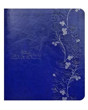 BÍBLIA NVT LEIA E ANOTE - AZUL