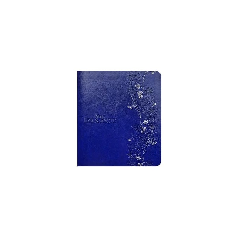 BÍBLIA NVT LEIA E ANOTE - AZUL