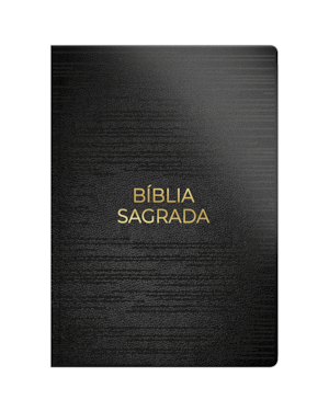 BÍBLIA NVT LETRA GIGANTE - LUXO - PRETA